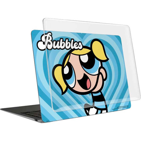 Cartoon Network Powerpuff Girls Bubbles Blue Hearts MacBook Air 15in (2023-2025) Case plus Skin